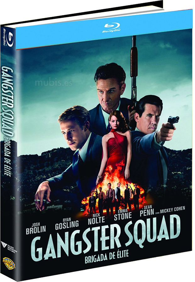carátula Gangster Squad (Brigada de Élite) - Edición Libro Blu-ray 1