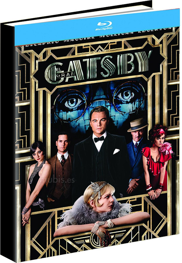 carátula El Gran Gatsby - Edición Libro Blu-ray 1