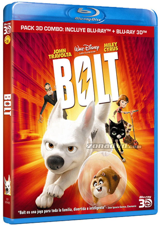 carátula Bolt Blu-ray 3D 1
