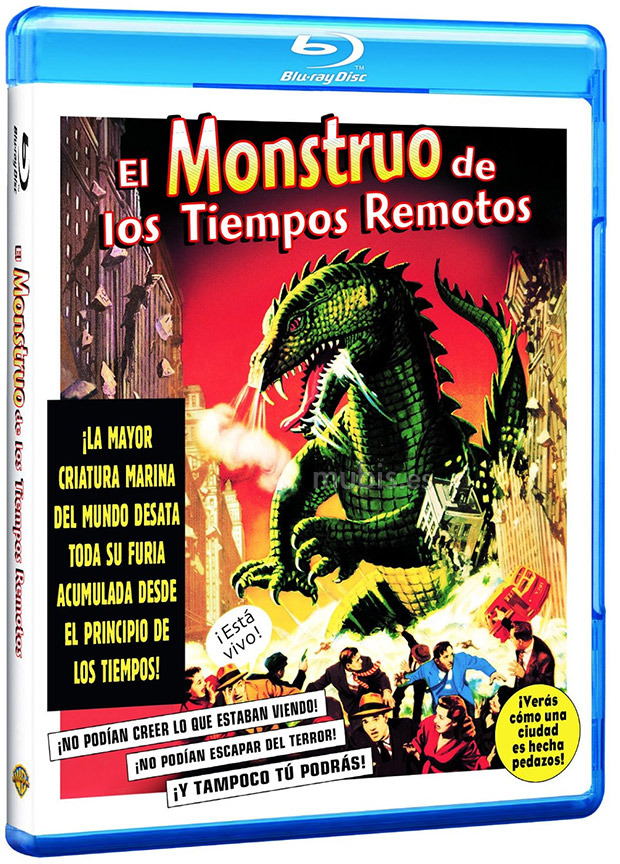 carátula El Monstruo de los Tiempos Remotos Blu-ray 1