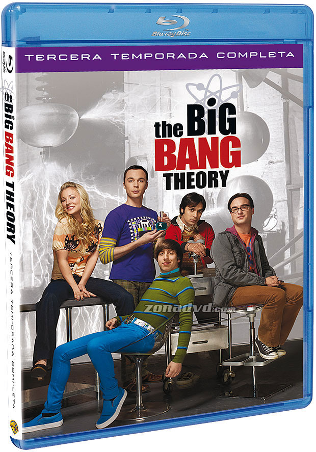 carátula The Big Bang Theory - Tercera Temporada Blu-ray 1