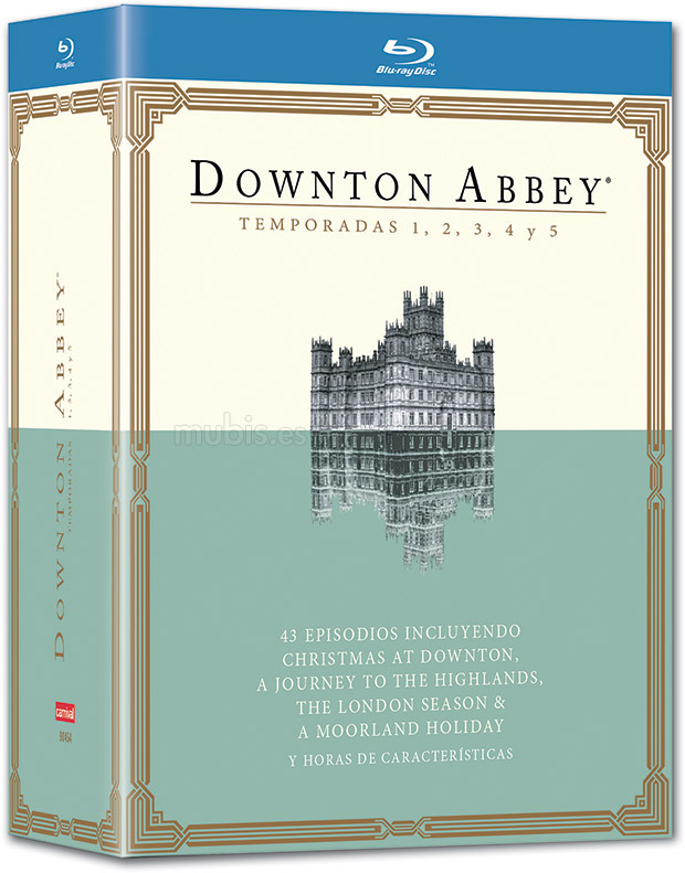 carátula Downton Abbey - Temporadas 1 a 5 Blu-ray 1