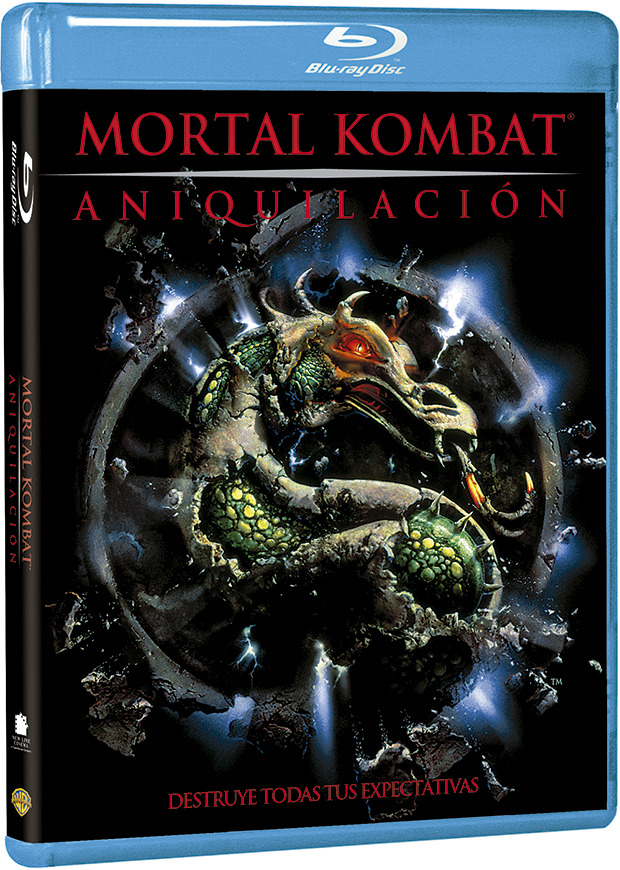 carátula Mortal Kombat 2: Aniquilación Blu-ray 1