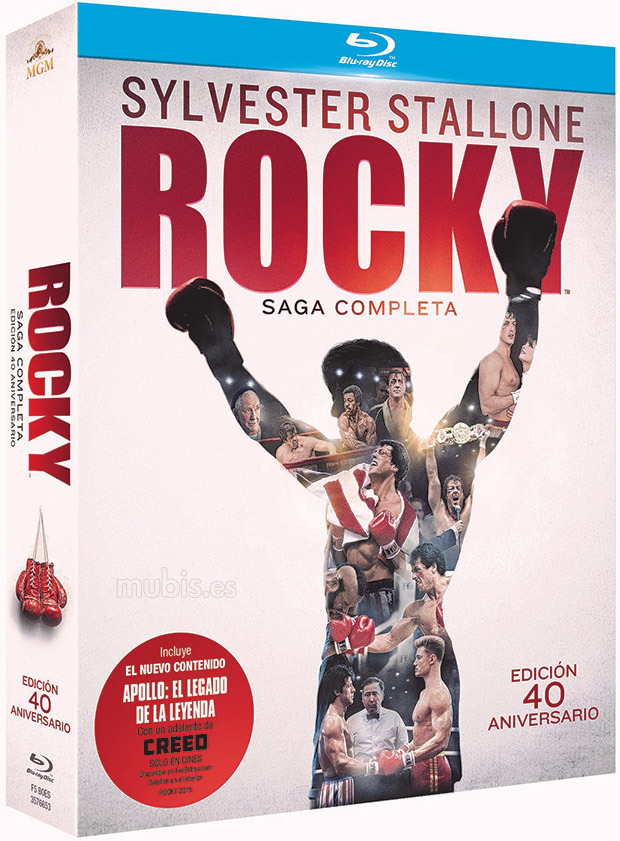 Rocky - Saga Completa (Edición 40º Aniversario) Blu-ray