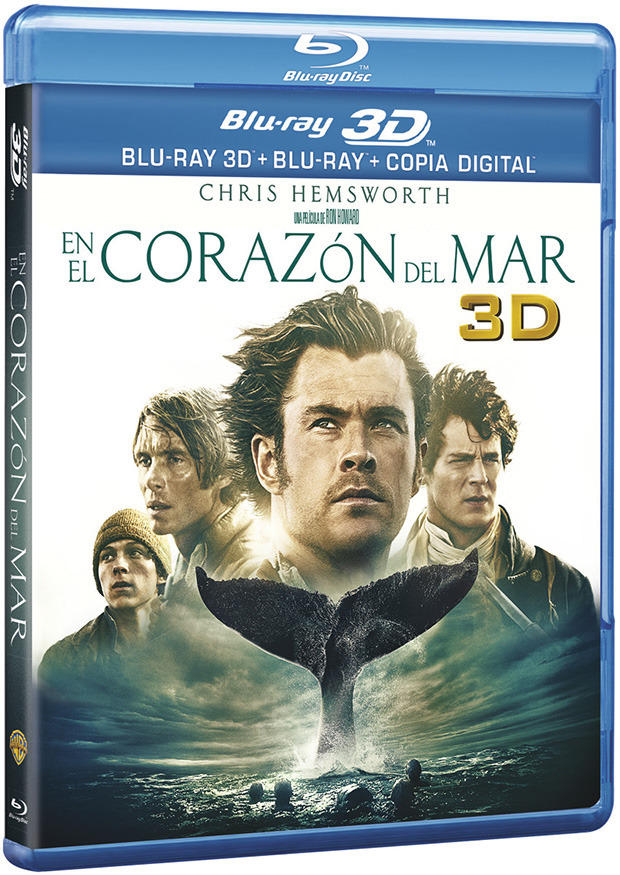 carátula En el Corazón del Mar Blu-ray 3D 1