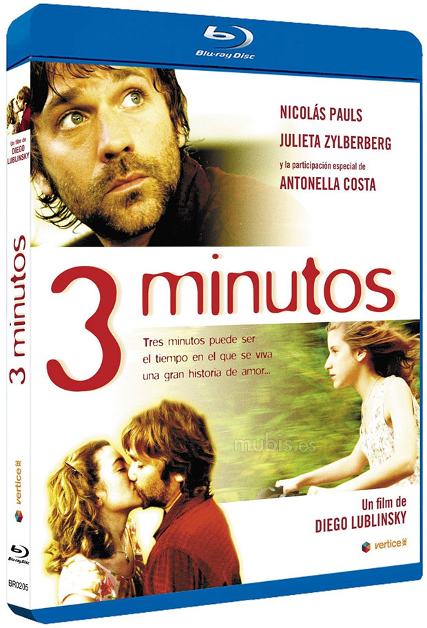 carátula 3 Minutos Blu-ray 1