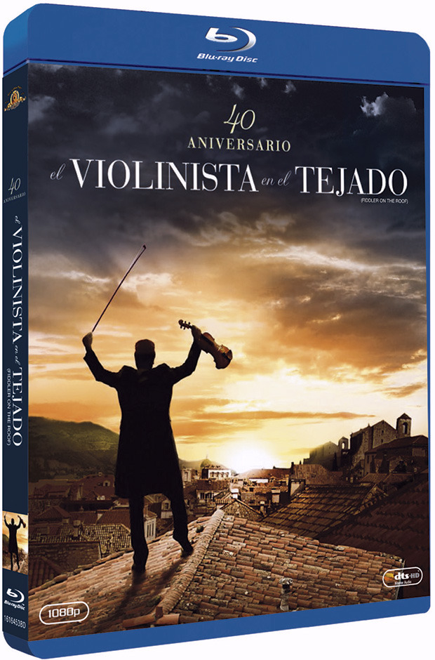 carátula El Violinista en el Tejado Blu-ray 1