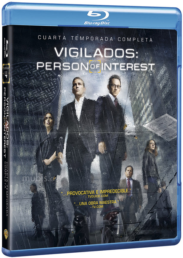 carátula Vigilados: Person of Interest - Cuarta Temporada  Blu-ray 1