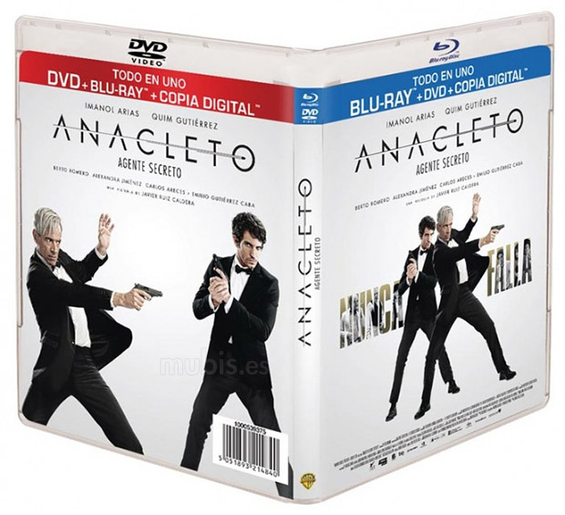 carátula Anacleto: Agente Secreto Blu-ray 1