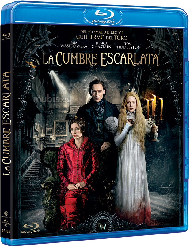 carátula La Cumbre Escarlata Blu-ray 1