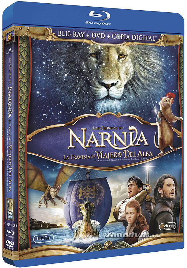 Las Crónicas de Narnia: La Travesía del Viajero del Alba Blu-ray