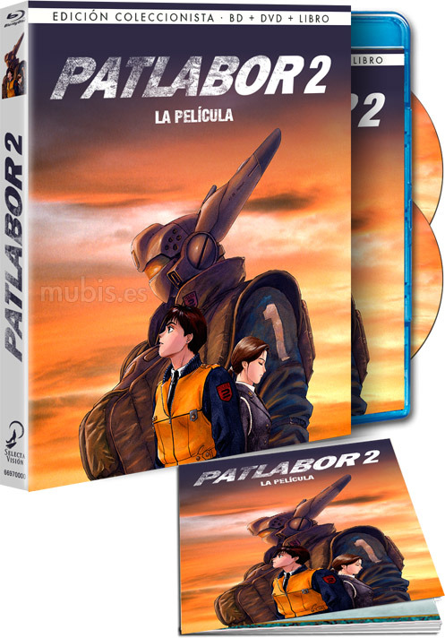 carátula Patlabor 2: La Película - Edición Coleccionista Blu-ray 1
