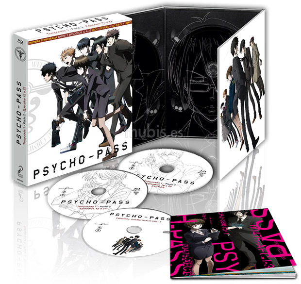carátula Psycho-Pass – Temporada 1 Parte 2 (Edición Coleccionista) Blu-ray 1
