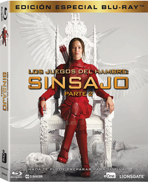 carátula Los Juegos del Hambre: Sinsajo. Parte 2 - Edición Especial Blu-ray 1