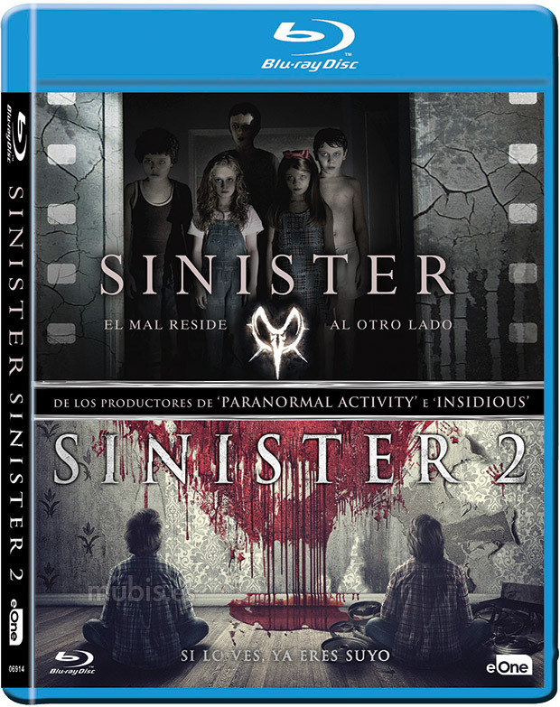 carátula Pack Sinister + Sinister 2 Blu-ray 1