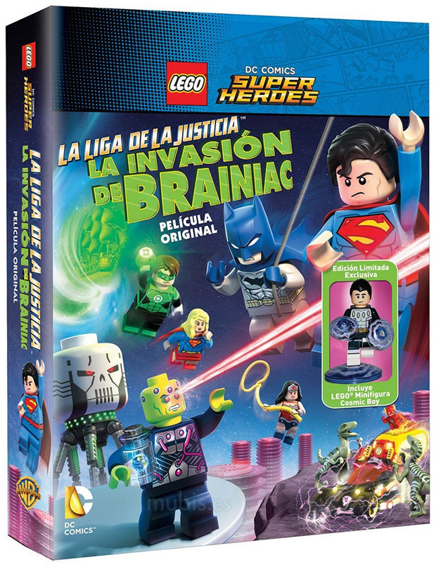 Lego DC: La Liga de la Justicia. La Invasión de Brainiac Blu-ray