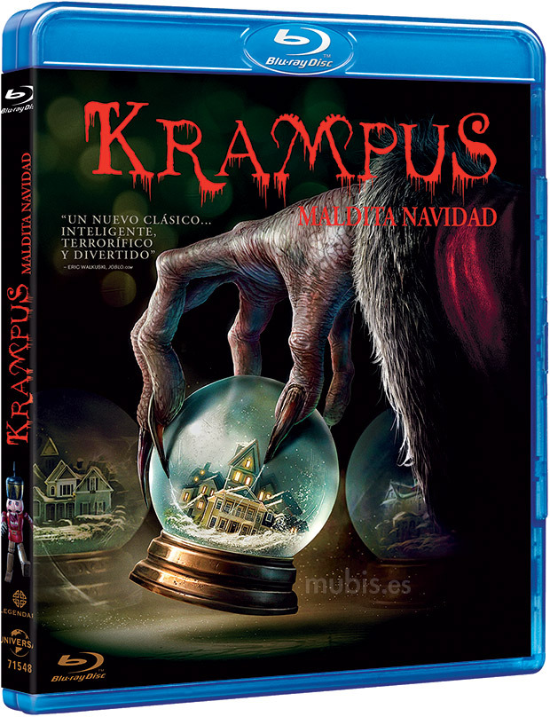 carátula Krampus - Maldita Navidad Blu-ray 1
