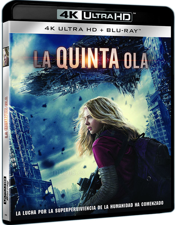 carátula La Quinta Ola Ultra HD Blu-ray 1