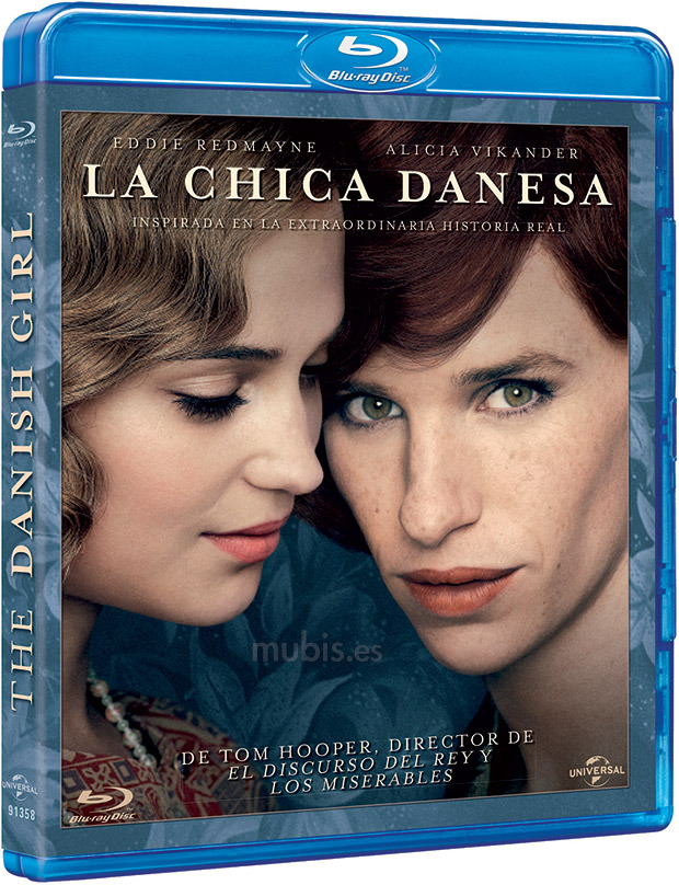 carátula La Chica Danesa Blu-ray 1