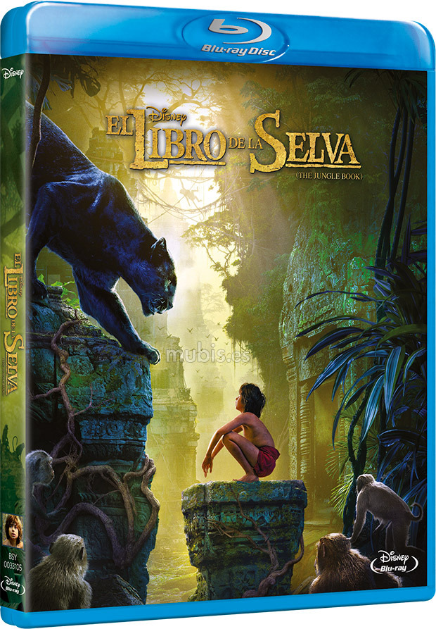 carátula El Libro de la Selva Blu-ray 1