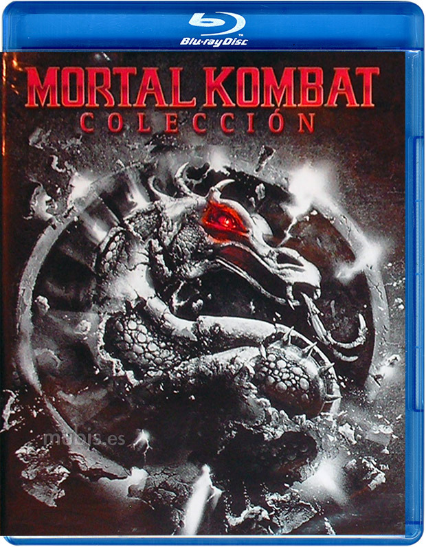 carátula Mortal Kombat Colección Blu-ray 1
