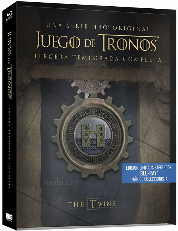carátula Juego de Tronos - Tercera Temporada (Edición Metálica) Blu-ray 1