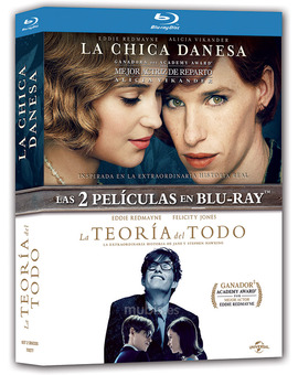 Pack La Chica Danesa + La Teoría del Todo Blu-ray