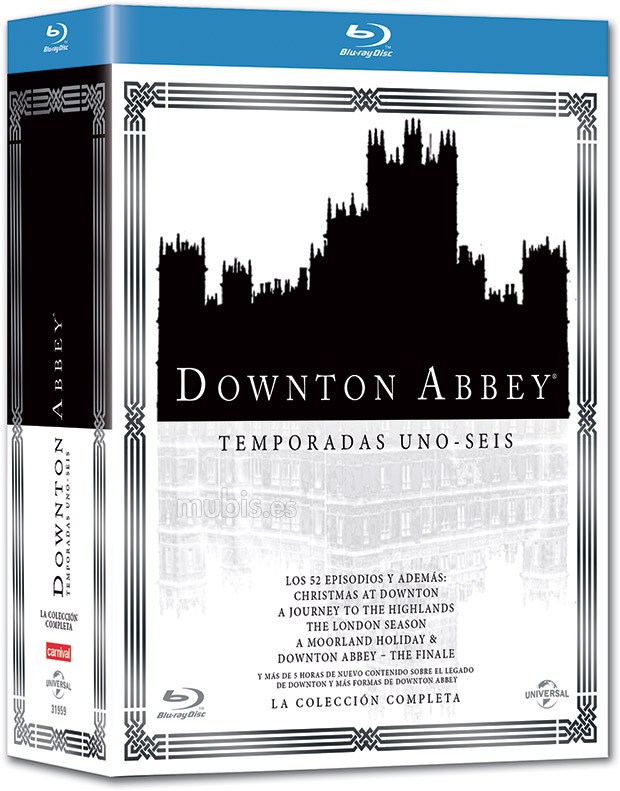 carátula Downton Abbey - Serie Completa Blu-ray 1