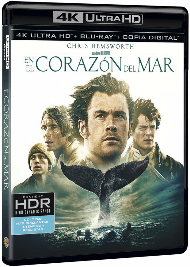 carátula En el Corazón del Mar Ultra HD Blu-ray 1