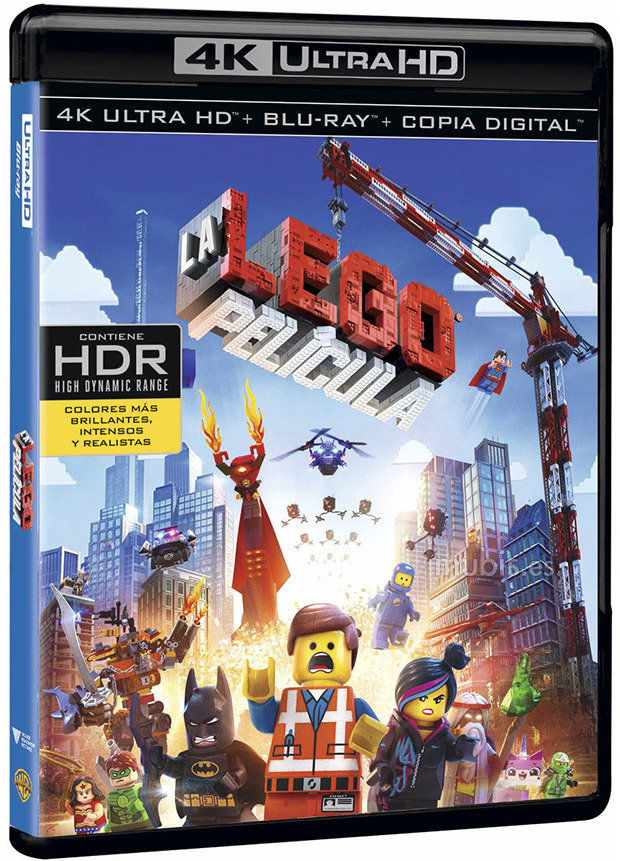 carátula La Lego Película Ultra HD Blu-ray 1