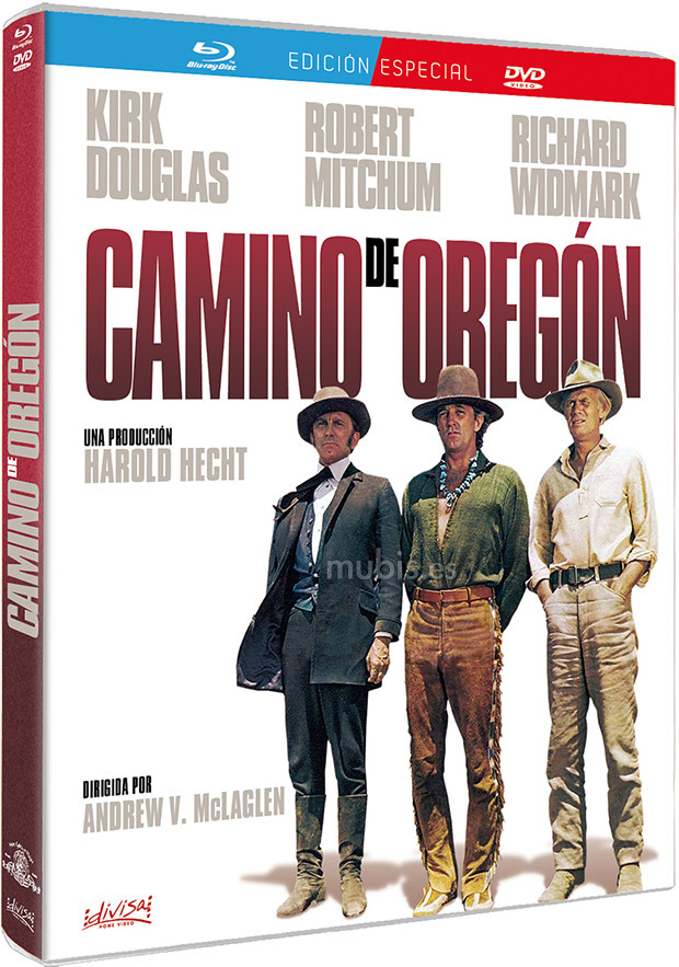 carátula Camino de Oregón Blu-ray 1