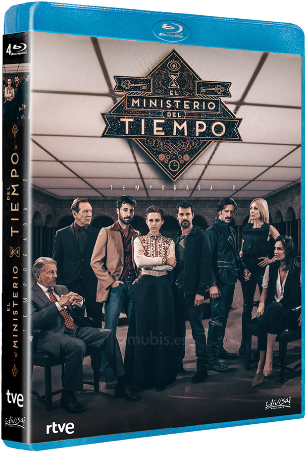 carátula El Ministerio del Tiempo - Segunda Temporada Blu-ray 1