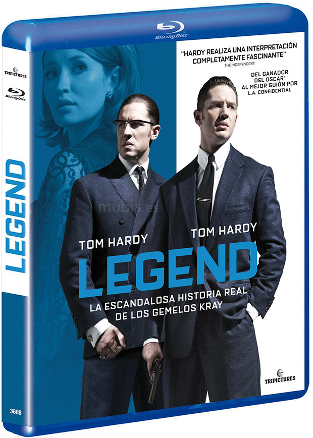 carátula Legend Blu-ray 1