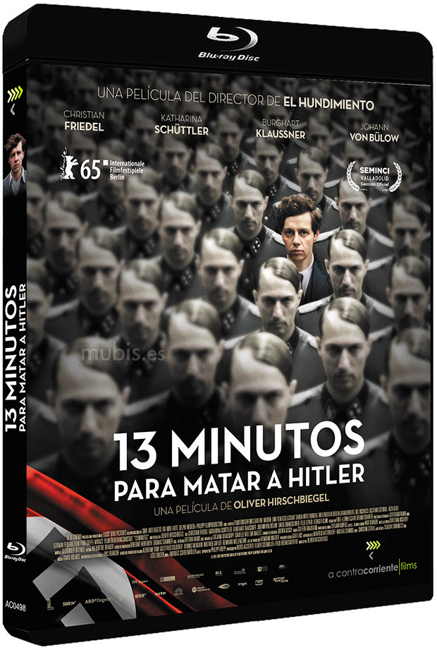 carátula 13 Minutos para Matar a Hitler Blu-ray 1
