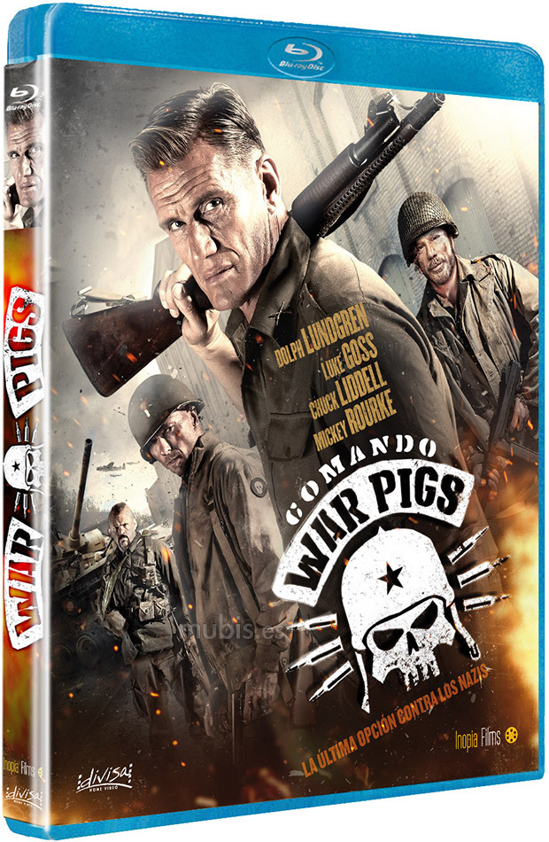 carátula Comando War Pigs Blu-ray 1