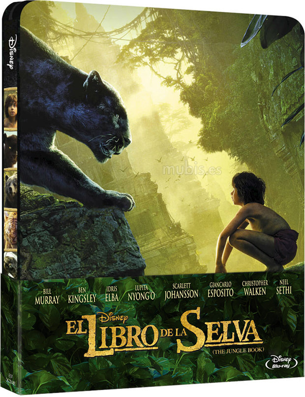 carátula El Libro de la Selva - Edición Metálica Blu-ray 1