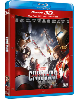 Capitán América: Civil War Blu-ray 3D