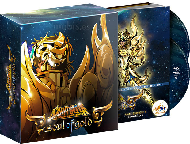 Los Caballeros del Zodiaco (Saint Seiya) - Soul of Gold Vol. 1 (Edición Coleccionista) Blu-ray