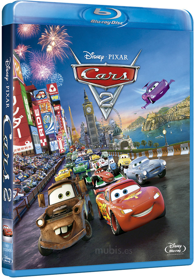 carátula Cars 2 Blu-ray 1