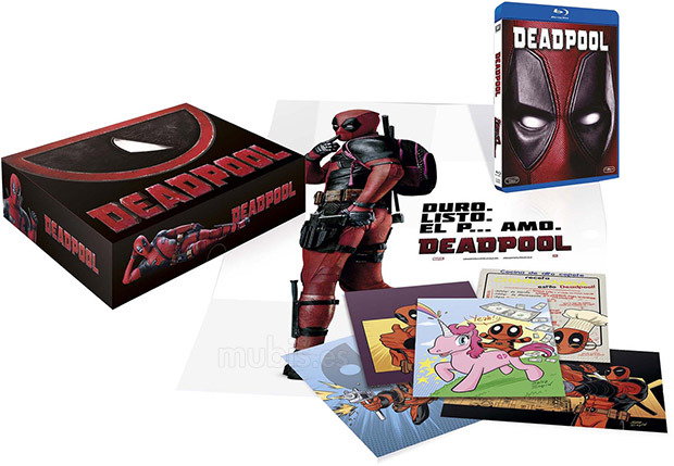carátula Deadpool - Edición Exclusiva Blu-ray 1