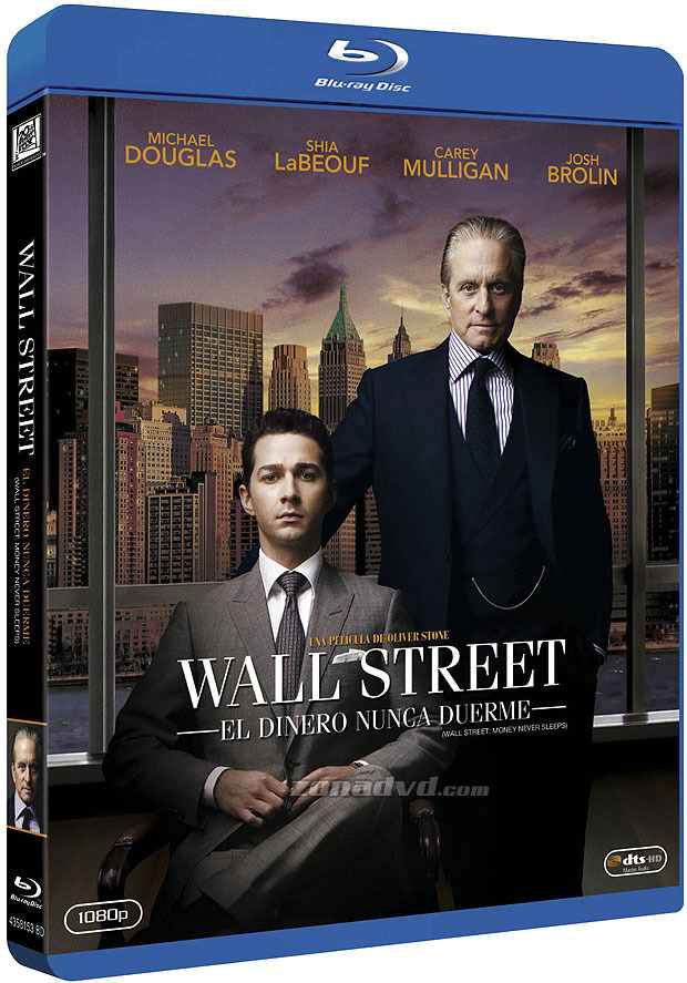 carátula Wall Street: El Dinero Nunca Duerme Blu-ray 1