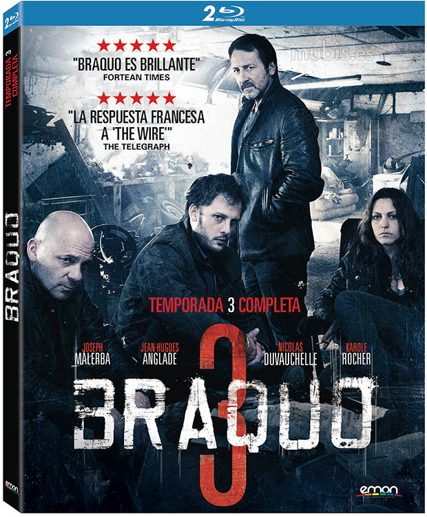 carátula Braquo - Tercera Temporada Blu-ray 1