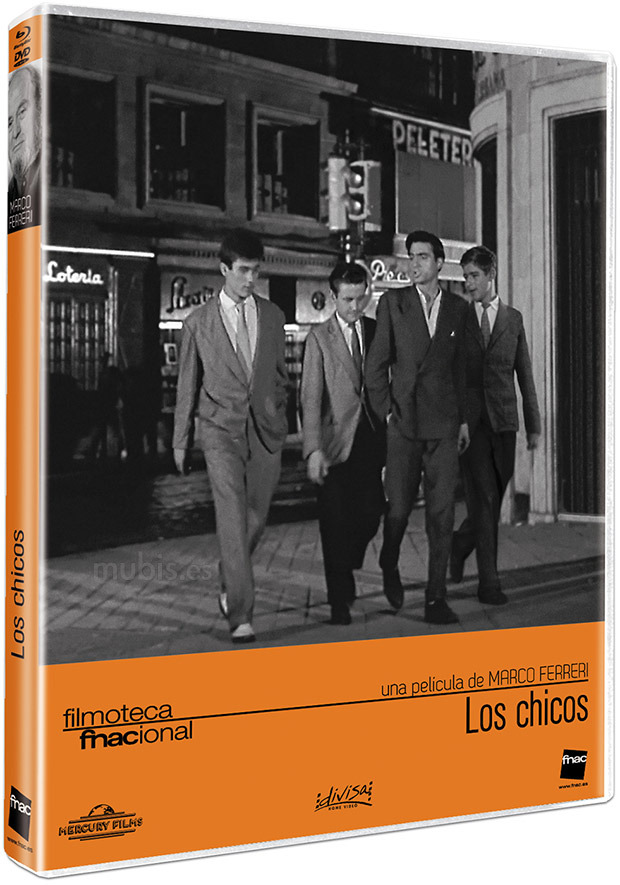 carátula Los Chicos - Filmoteca Fnacional Blu-ray 1