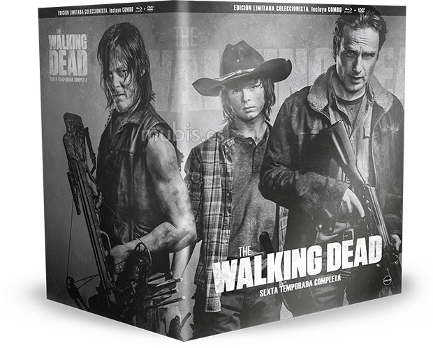 carátula The Walking Dead - Sexta Temporada (Edición Coleccionista) Blu-ray 1