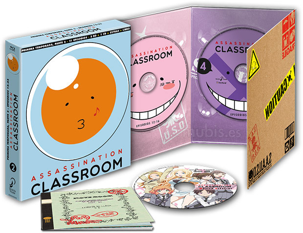 Assassination Classroom - Primera Temporada Parte 2 (Edición Coleccionista) Blu-ray