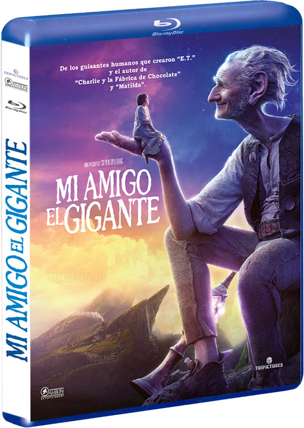 carátula Mi Amigo el Gigante Blu-ray 1