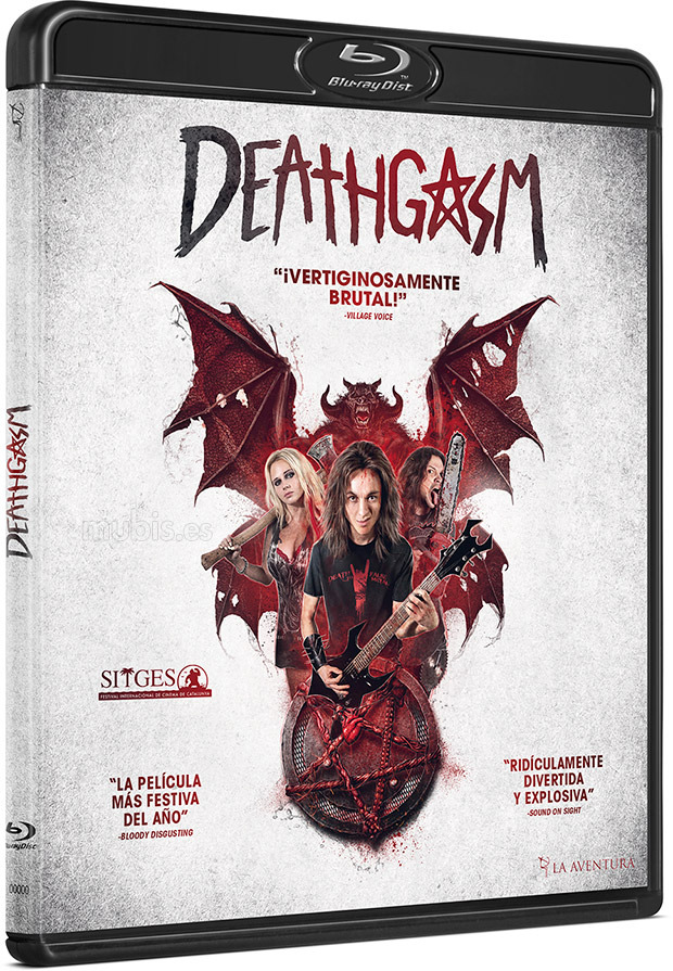 carátula Deathgasm Blu-ray 1