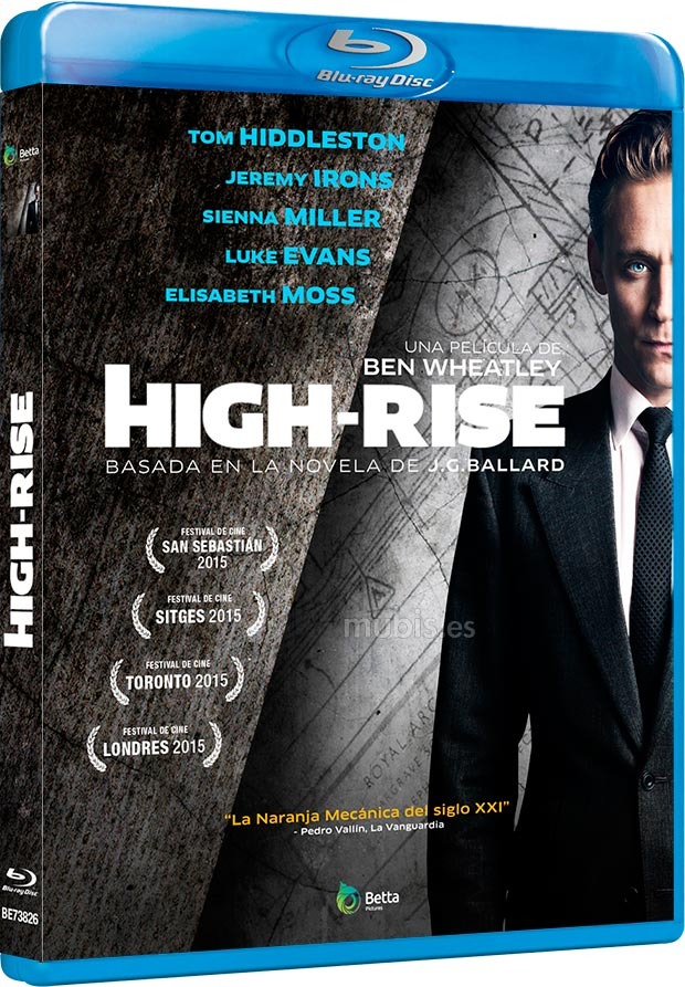 carátula High-Rise Blu-ray 1