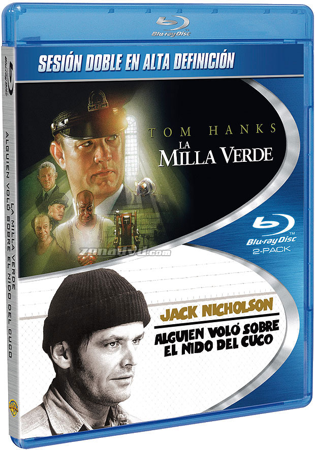 carátula Pack La Milla Verde + Alguien Voló sobre el Nido del Cuco Blu-ray 1