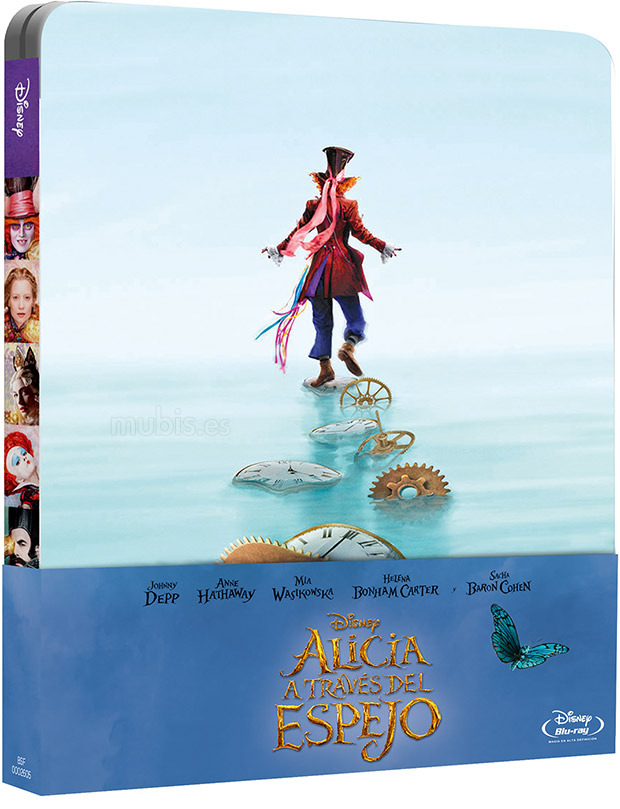 carátula Alicia a través del Espejo - Edición Metálica Blu-ray 1